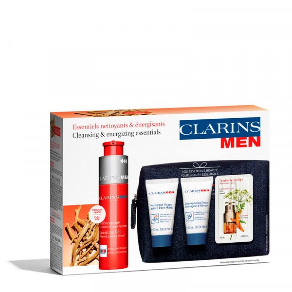 ClarinsMen Energizing Essentials Set