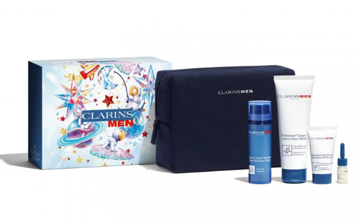 ClarinsMen Hydration Holiday Set