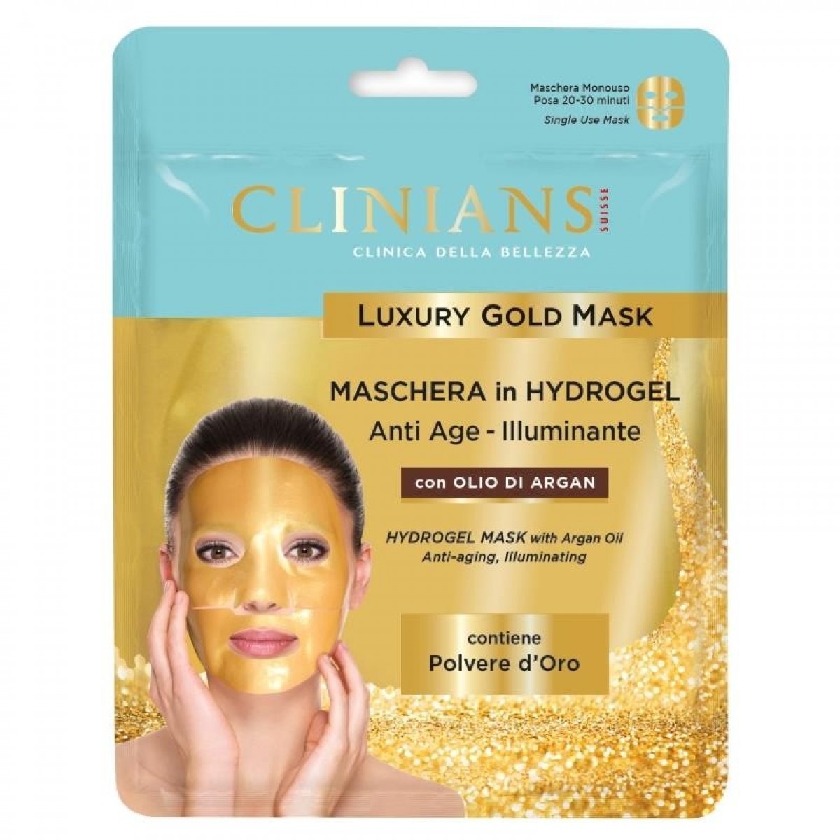 Clinians Luxury Gold Mask