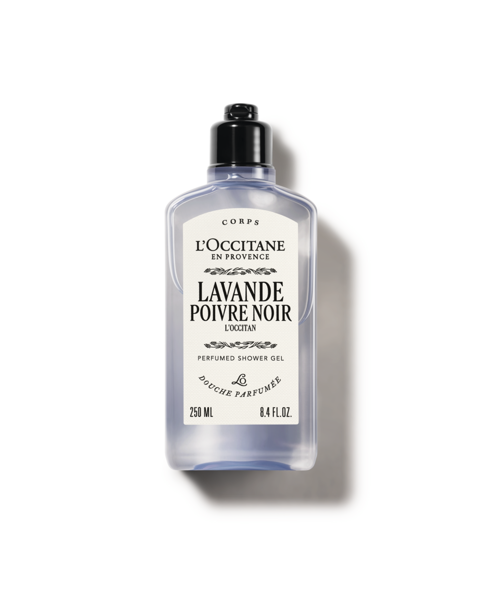 Lavande Poivre Noir (L'Occitan) Perfumed Shower Gel