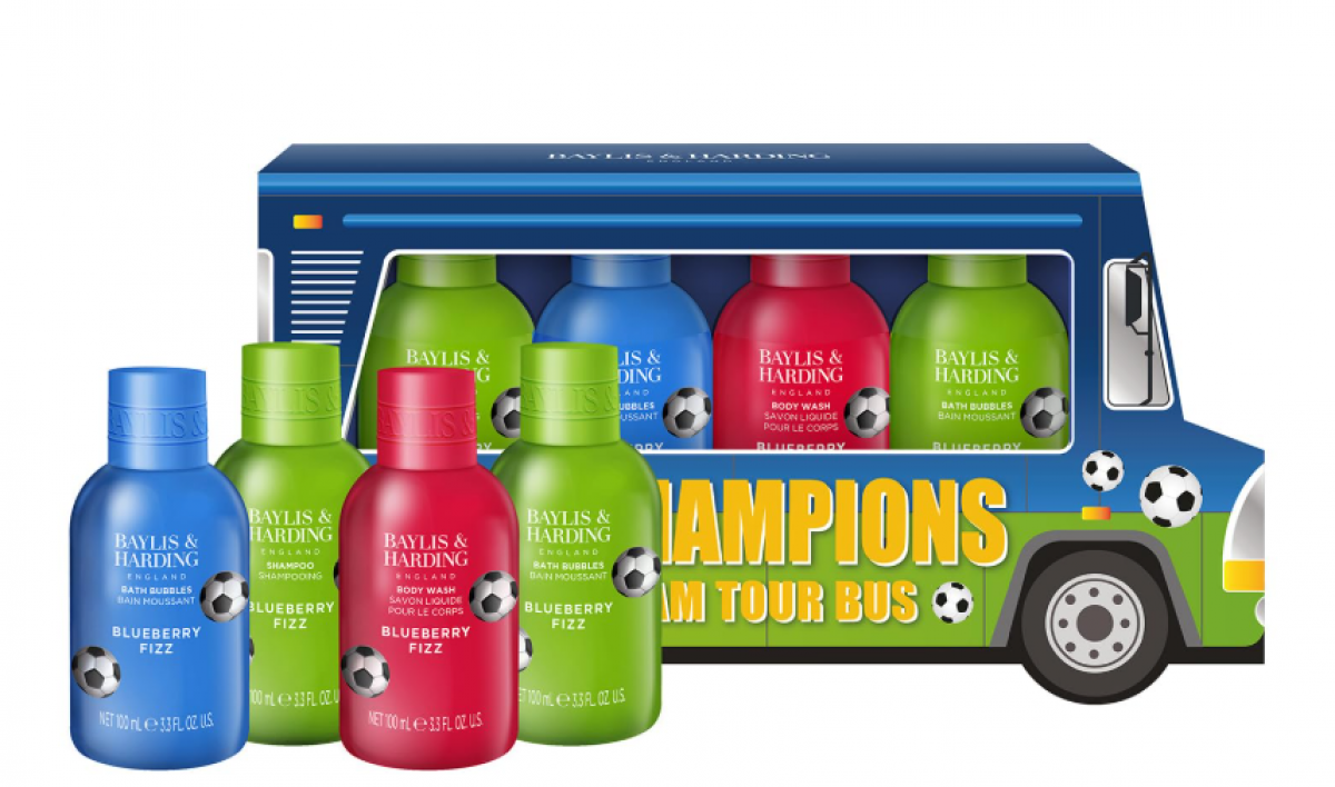 Baylis & Harding Football Team Tour Bus Gift Set