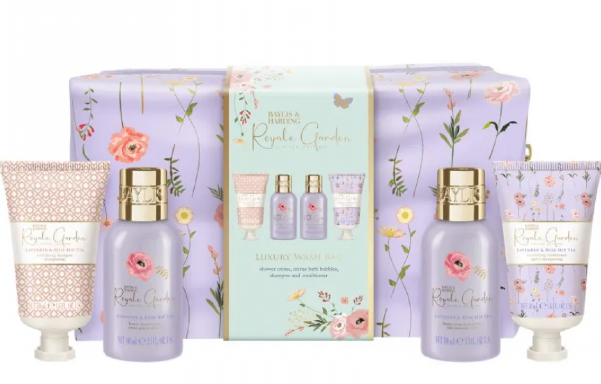 Baylis & Harding Royale Garden Luxury Wash Bag Gift Set