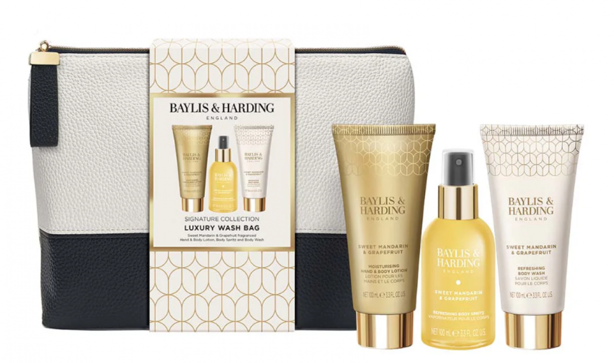 Baylis & Harding Sweet Mandarin & Grapefruit Luxury Wash Bag Gift Set