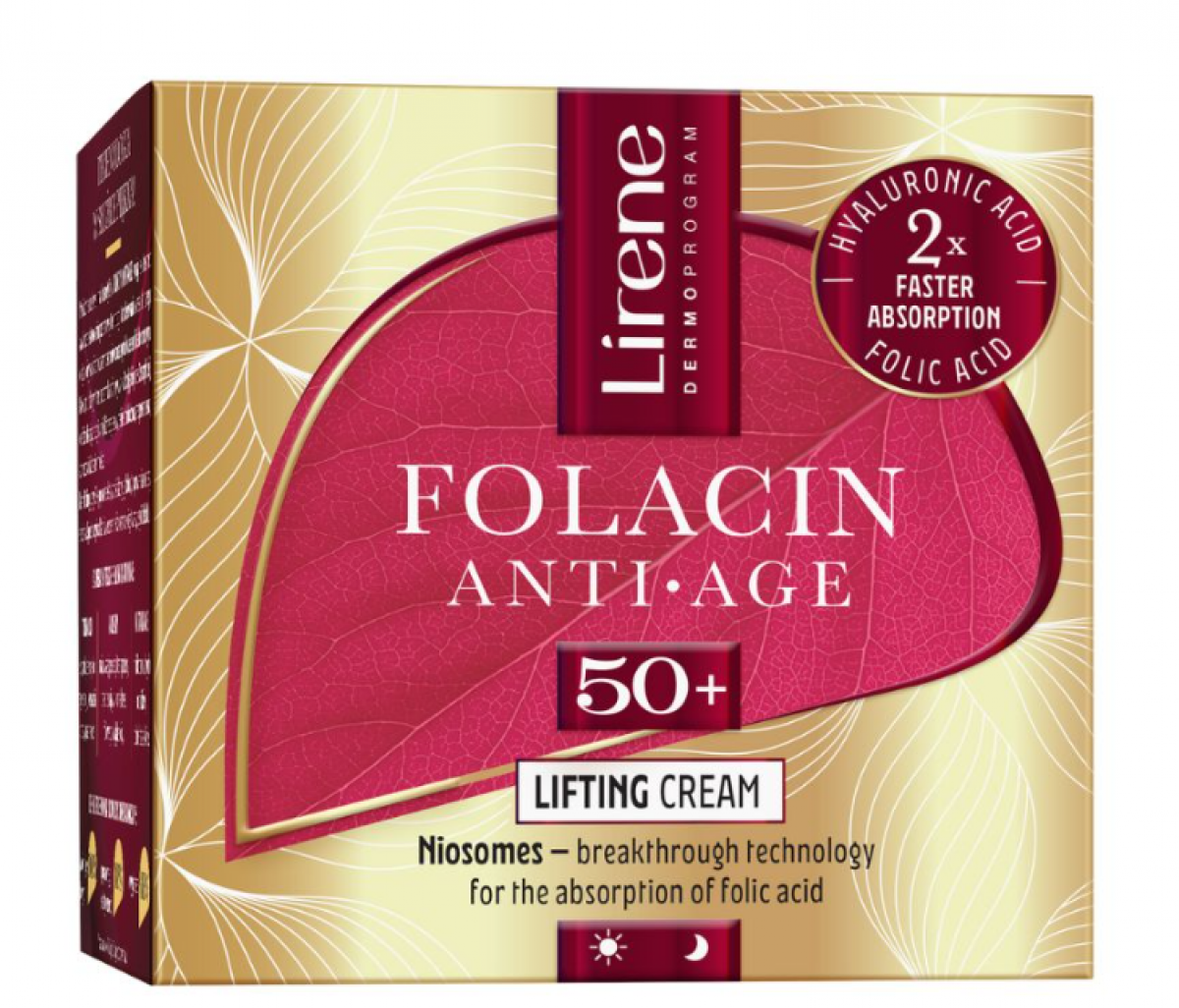 Lirene FOLACIN ANTI-AGE Krem liftingujący 50+