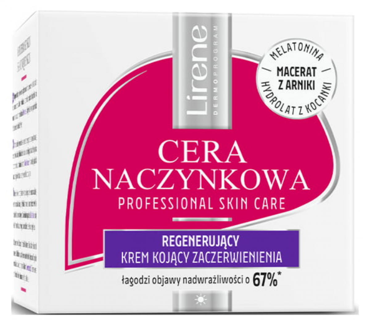 Lirene Redness Control Regenerating Cream Soothing Redness for Night