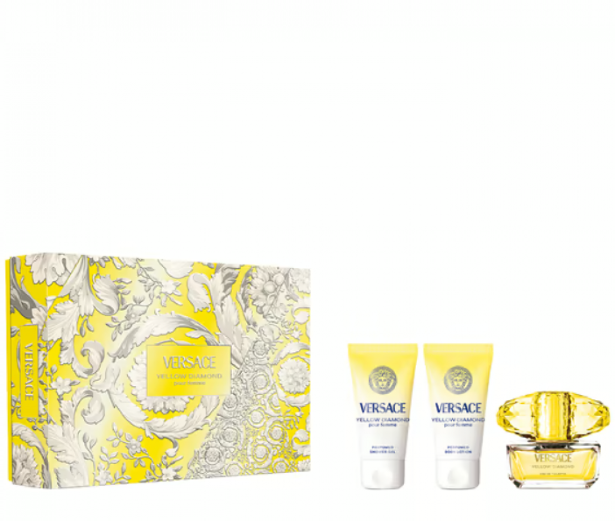 Yellow Diamond Eau De Toilette Set