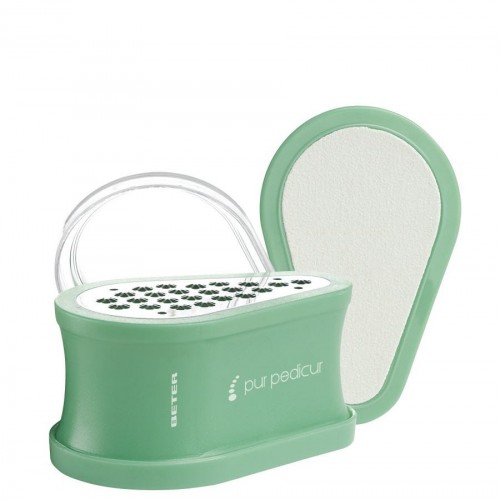 Callus remover with catcher