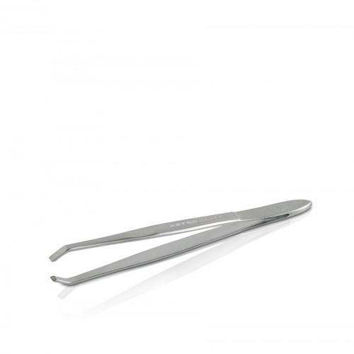 Satin finish crab point tweezers