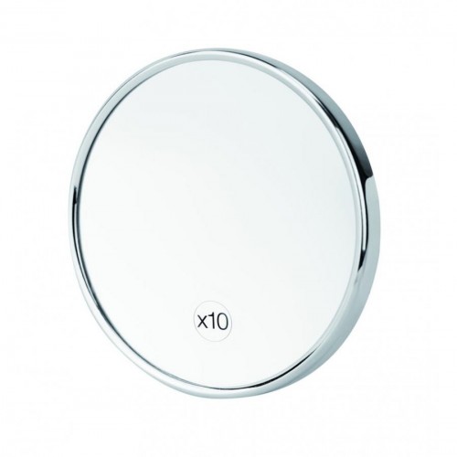 Chromeplated magnifying mirror x10