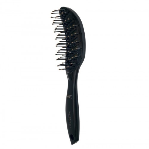 Curved vent brush ergonomic