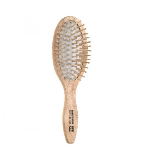 Cushion brush, wooden round-tip bristles