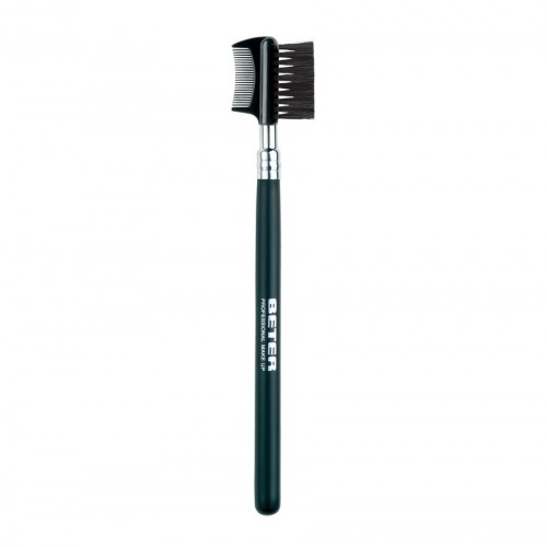 Eyebrow/lash comb and brush