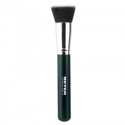 Flat top kabuki foundation brush, synthetic hair