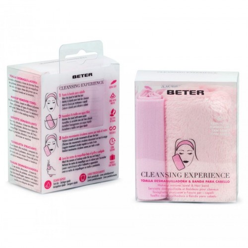 Magic makeup remover towel and hair band