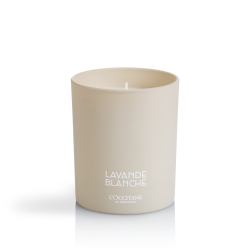 White Lavender Candle