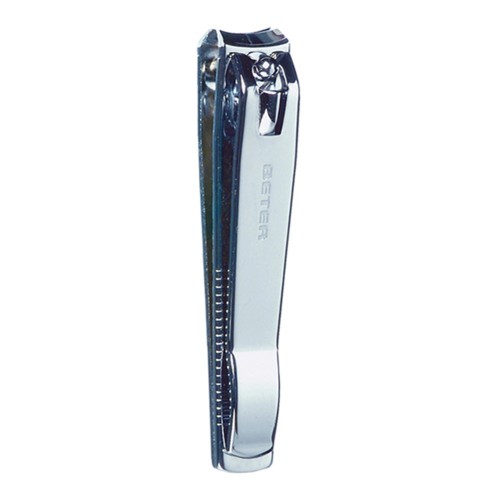 Chromelated pedicure nail clipper