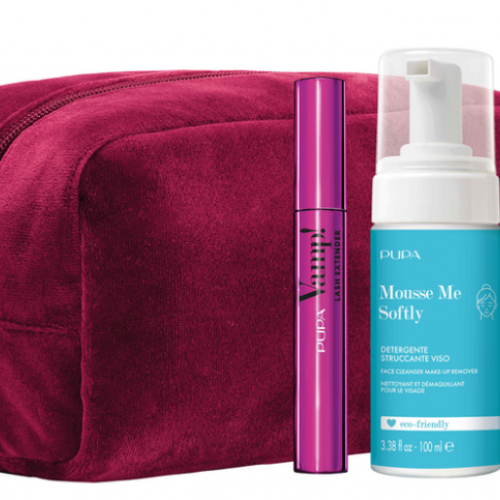 Pupa Pochette Mascara Vamp! Lash Extender + Mousse Me Softly 100 ml