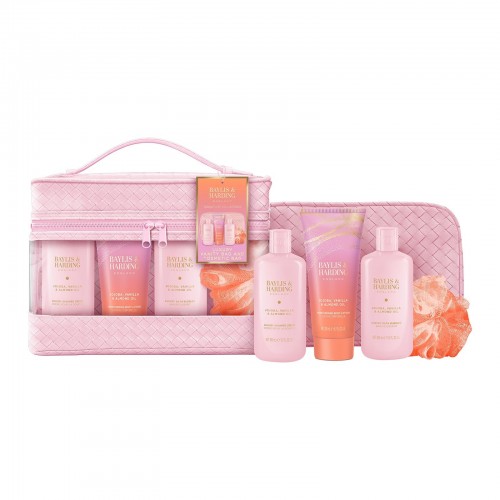 Baylis & Harding Jojoba, Vanilla & Almond Oil Luxury Vanity Bag Gift Set