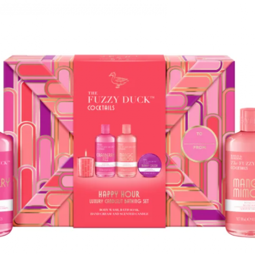 Baylis & Harding The Fuzzy Duck Cotswold Cocktails Luxury Candlelit Bathing Gift Set