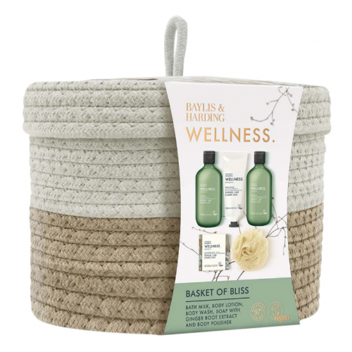 Baylis & Harding Wellness Basket Of Bliss Gift Set