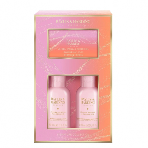 Baylis & Harding Jojoba, Vanilla & Almond Oil Make Me Sparkle Bathing Gift Set