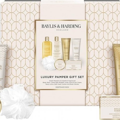 Baylis & Harding Sweet Mandarin & Grapefruit Luxury Pamper Gift Set