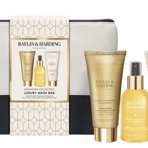 Baylis & Harding Sweet Mandarin & Grapefruit Luxury Wash Bag Gift Set