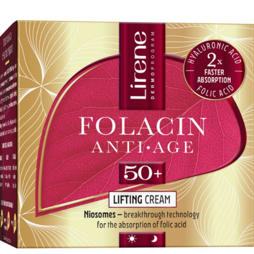 Lirene FOLACIN ANTI-AGE Krem liftingujący 50+