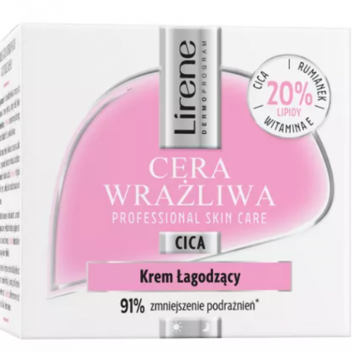 Lirene Cera Wrazliwa Krem odżywczo-regenerujący