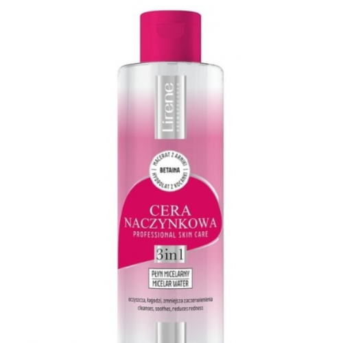 Lirene Cera Naczynikowa Gentle micellar fluid for make-up removal