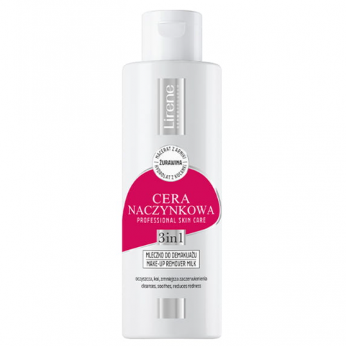 Lirene Cera Naczynikowa facial make-up removal milk