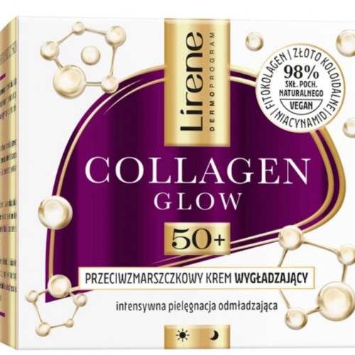 Lirene Collagen Glow Niacinamide 50+ Anti-Wrinkle Face Cream