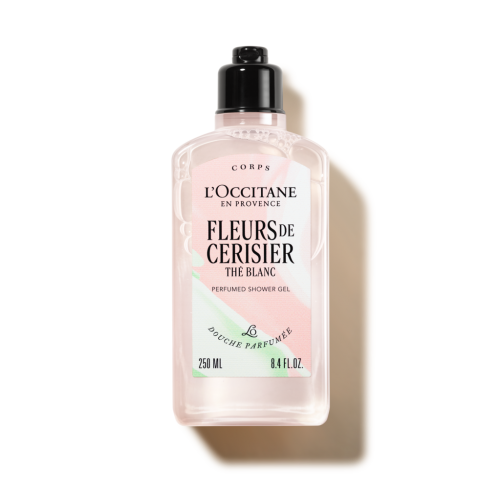 Fleurs de Cerisier The Blanc (Cherry Blossom) Perfumed Shower Gel